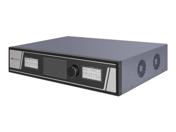 Controlador para Videowall Hikvision DS-D42V24-H, Resolución de 13.27 MP, 24 Salidas de Video,Compatible con Pantallas LED para Interior.
