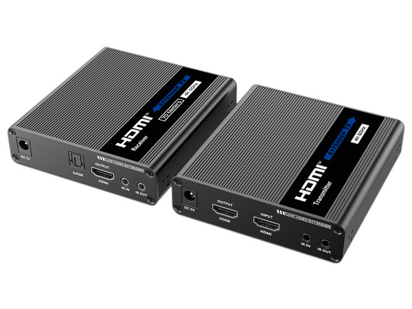 Kit Extensor de Video HDMI 2.0 Epcom por Cable UTP Ethernet Cat6 Hasta 70m.