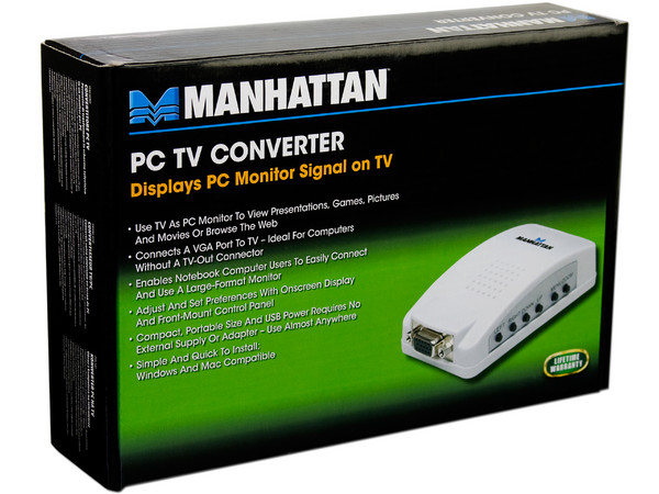 Manhattan Convertidor de Señal de PC a TV