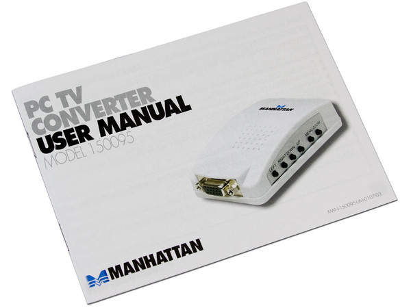 Manhattan Convertidor de Señal de PC a TV