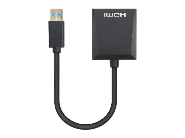 Convertidor Manhattan de USB A 3.2 a HDMI 1.4 (M-H).