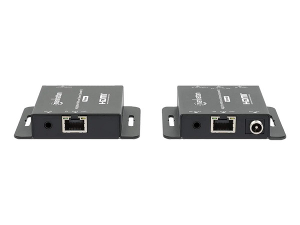 Extensor de Video Manhattan HDMI, 70M en HD o 40M en 4K, Via cable CAT6.