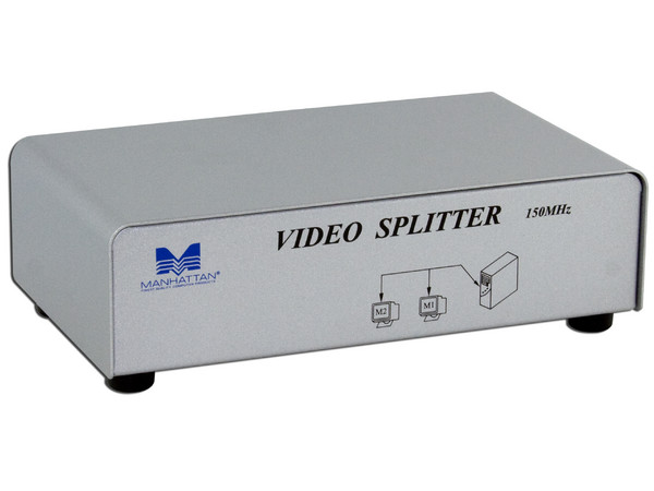 Video Splitter Multiplicador de señal de video 2 salidas VGA