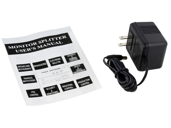 Video Splitter Multiplicador de señal de video 4 salidas VGA