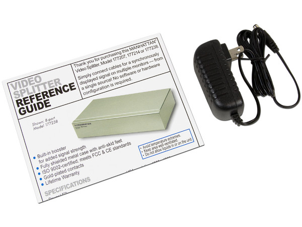 Video Splitter VGA Manhattan 2 puertos.