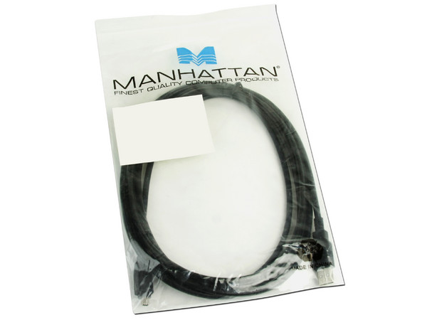 Manhattan Cable USB A - FireWire 4 pines, 3 metros, Negro