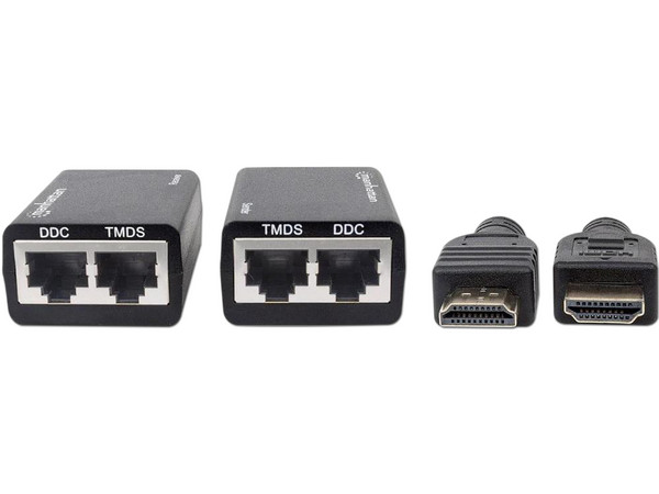 Kit extensor Manhattan para video HDMI a través de Cat5e/Cat6.