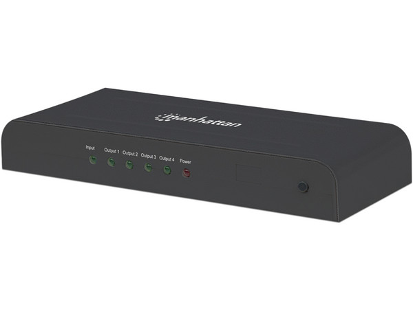Video Splitter HDMI 1.4 Manhattan de 4 puertos.