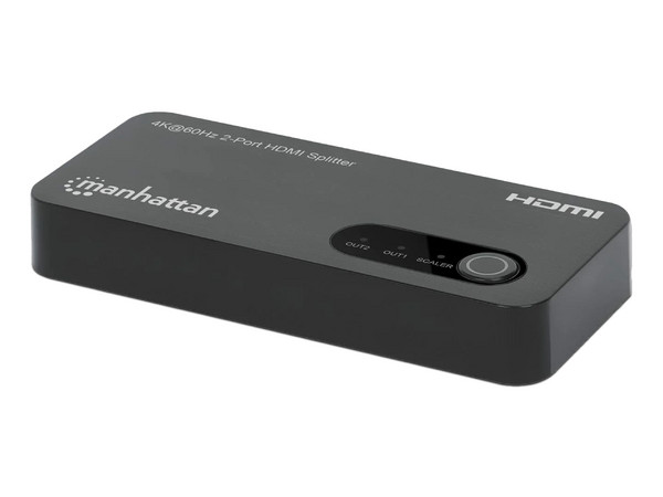 Video Splitter HDMI Manhattan de 2 Salidas HDMI, Soporta Vídeo Ultra HD 4K.