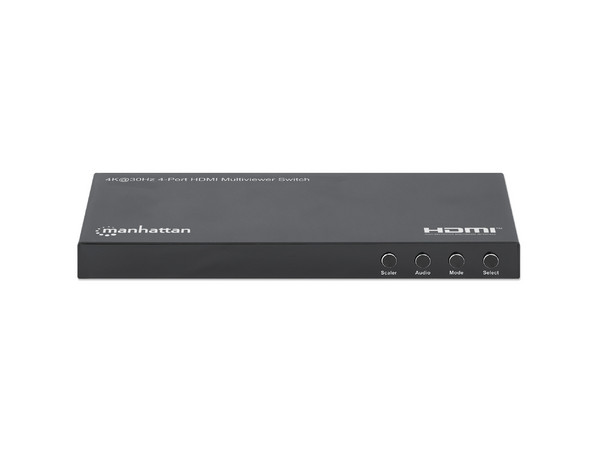 Divisor De Video HDMI Manhattan, 4x HDMI, Resolución 3840x2160 4K.