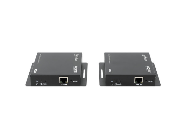 Extensor HDMI RJ-45 KVM Manhattan de 2 vías CAT6, 1080p, distancia de transmisión de hasta 120 metros.