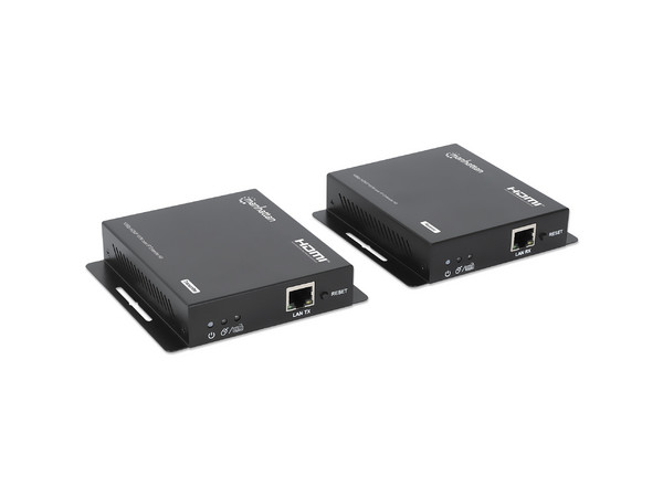 Extensor HDMI RJ-45 KVM Manhattan de 2 vías CAT6, 1080p, distancia de transmisión de hasta 120 metros.