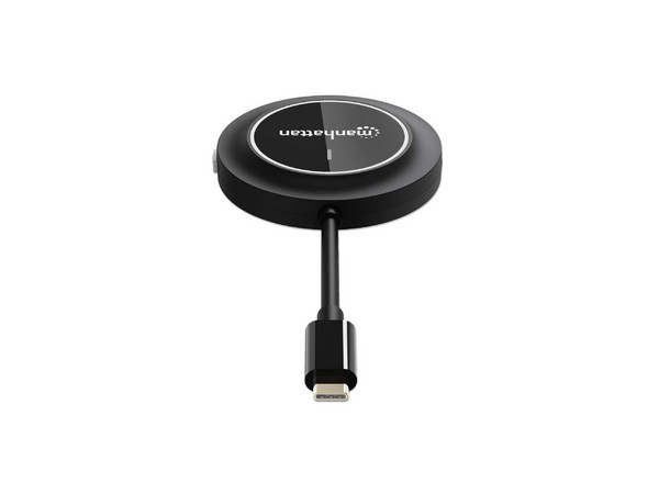 Transmisor Manhattan Inalámbrico de Video USB-C 1080p.