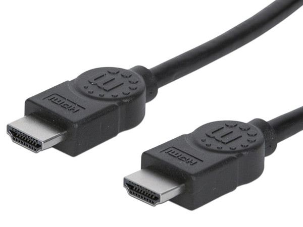 Cable de video Manhattan, HDMI 1.4 (Macho-Macho) de 3m. Color Negro.