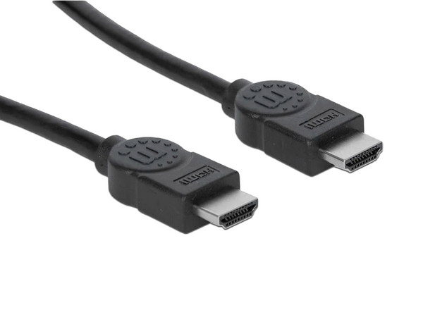 Cable de video Manhattan, HDMI 1.4 (M-M) de 3m. Color Negro.