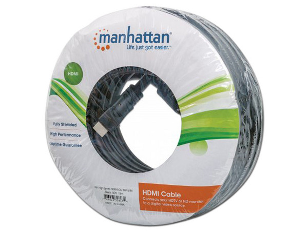 Cable de Video Manhattan HDMI, M-M, 22.5 m.