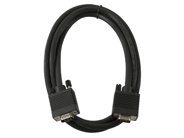 Cable para monitor SVGA HD 15 macho a HD 15 macho, 1.8m.