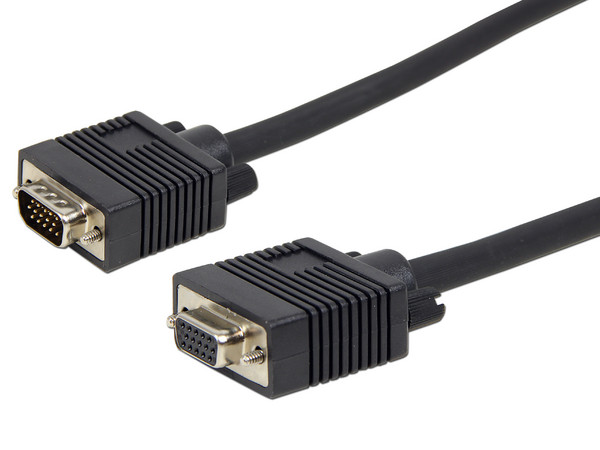 Cable para monitor SVGA HD15 Macho a HD15 Hembra, 3m.