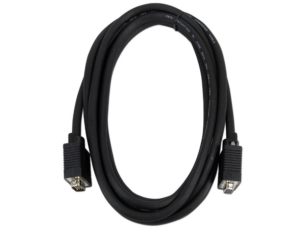 Cable para monitor SVGA HD15 Macho a HD15 Hembra, 3m.