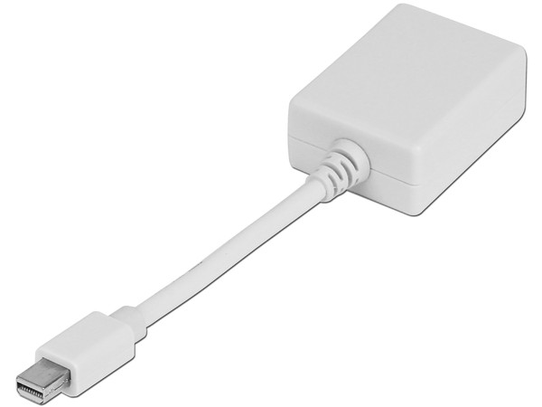 Adaptador Mini-DisplayPort Macho a VGA Hembra.
