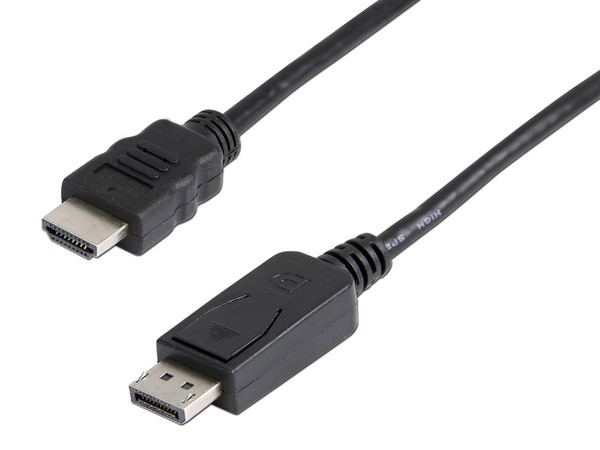 Cable DisplayPort Macho a HDMI Macho, 1.8 m.