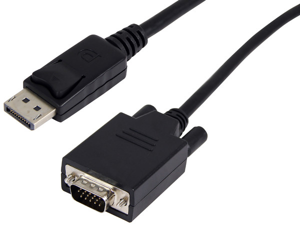 Cable DisplayPort Macho a VGA Macho, 1.8 m.