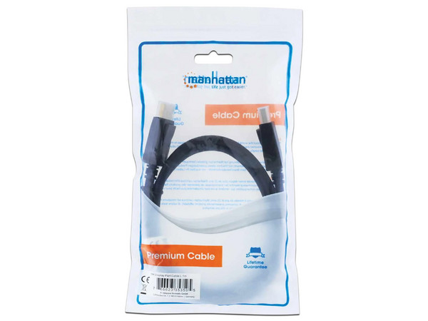 Cable de Video Manhattan DisplayPort V1.4 (M-M), 8K, 1m.