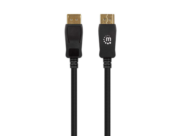 Cable de Video Manhattan DisplayPort V1.4 (M-M), 8K, 1m.