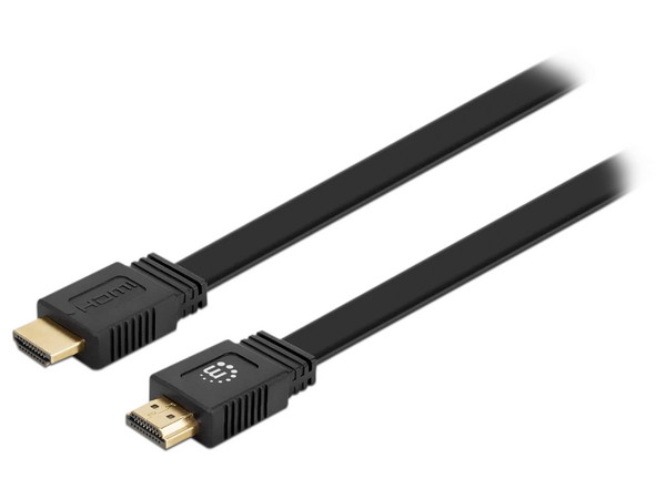 Cable de Video  Manhattan 355643, HDMI 1.4 (M-M), 3840 x 2160p, 10m. Color Negro