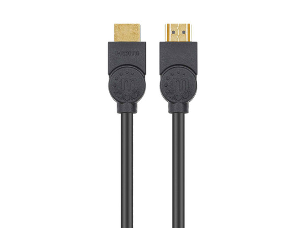Cable de Video HDMI 2.0 Manhattan 356961, HDMI a HDMI (M-M), 4K@60Hz, 3m. Color Negro.