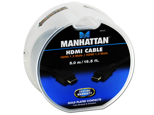Cable de Video HDMI Macho a HDMI Macho, Blindado, 5.0m                       