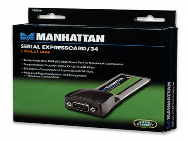 Tarjeta Serial Express/34 Portatil 1*DB9
