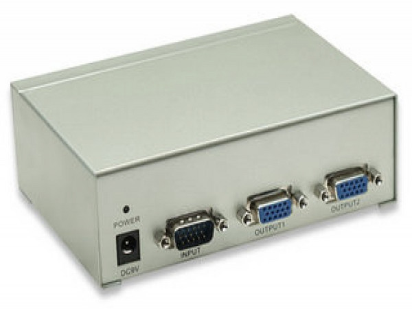 VIDEO SPLITTER 2 MON: 1 PC