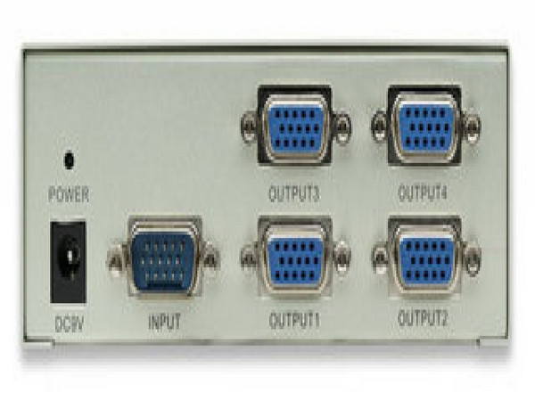 VIDEO SPLITTER 4 MON: 1 PC