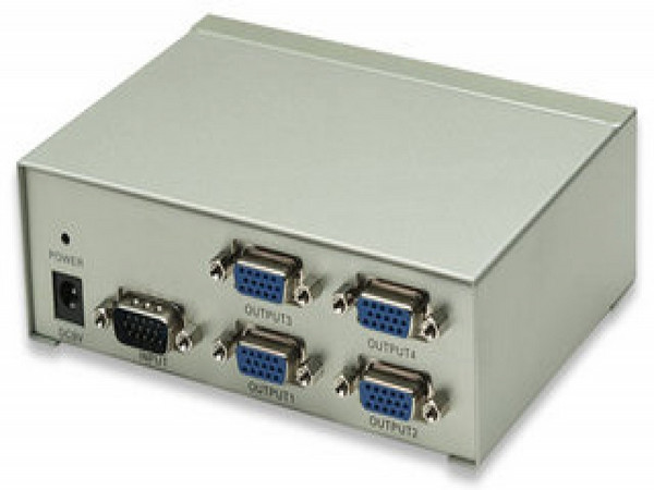 VIDEO SPLITTER 4 MON: 1 PC