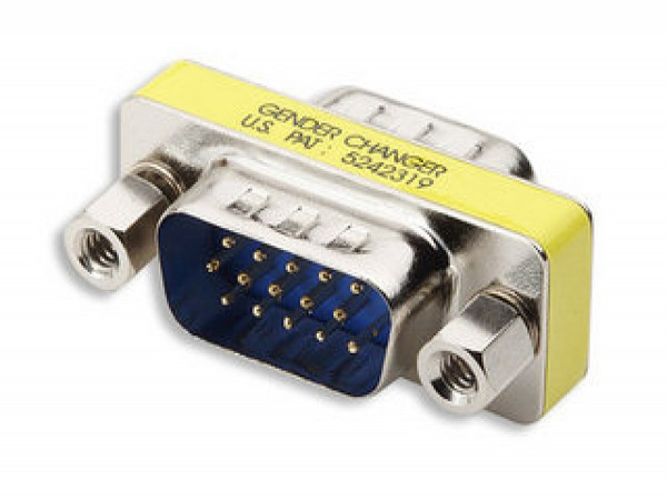 ADAPTADOR CAMBIADOR GENERO HD15 M-M