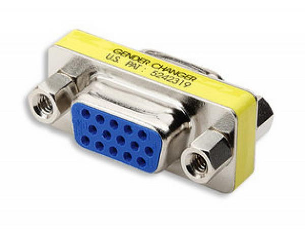ADAPTADOR CAMBIADOR GENERO HD15 h-h