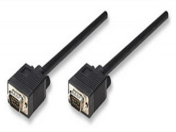 CABLE MONITOR SVGA 8MM HD15M-M  4.5M