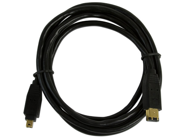 Cable Manhattan FireWire de 6 pines a 4 pines, 1.8m.