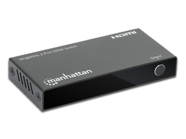 Switch Conmutador de Video HDMI de 2 Puertos, 8K 60HZ.