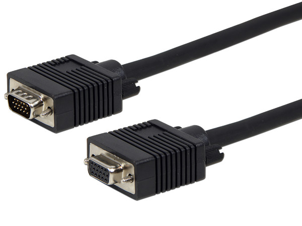 Cable para monitor SVGA, HD 15 Macho a HD 15 Hembra, 11.0M.                            