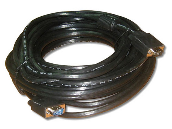 Cable de Extension para Monitor/Proyector SVGA de 30 mts m-m