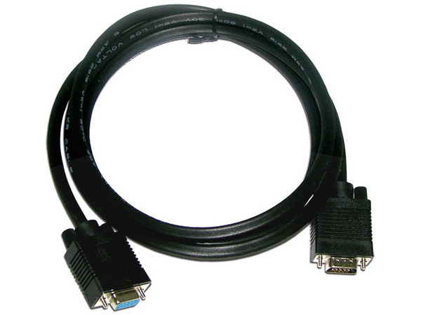 Extensión de cable para monitor VGA DB-15 M/H  6', 1.68mts