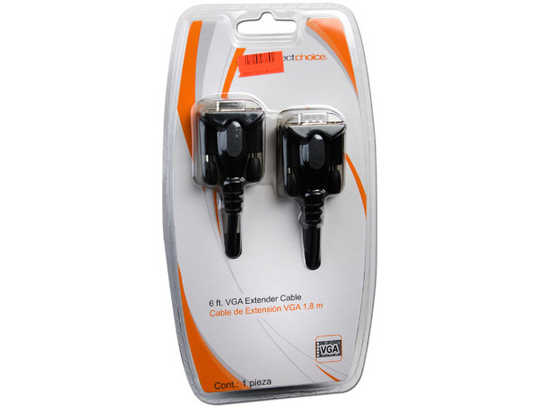 Cable de Extensión VGA de 1.8m