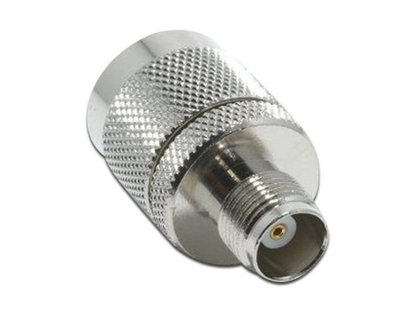 Adaptador en Línea de Conector TNC Hembra a N Macho.