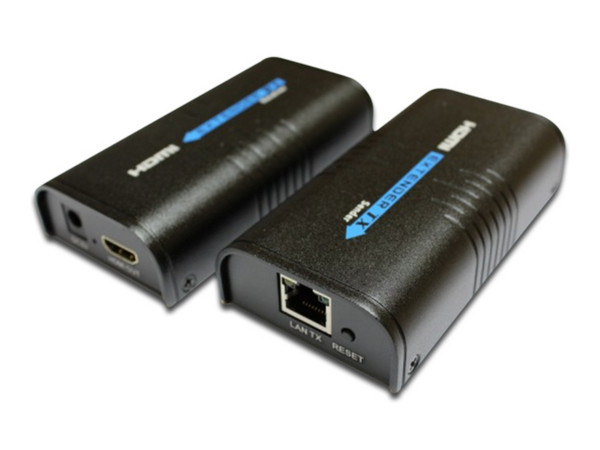 Kit extensor para video HDMI a través de Cat5e/Cat6, hasta 120m.