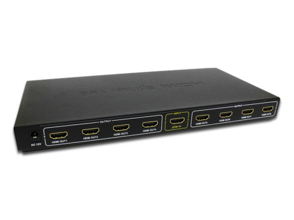 Video Splitter Redleaf HD-SP108N, HDMI, 1 puerto de entrada y 8 de salida.