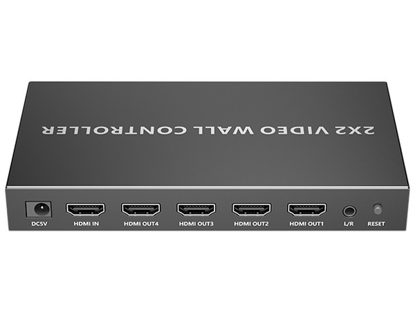 Controlador de Video Pantallas SAXXON LKV104VW, Resolución 1080p a 60 Hz, Distribuye 1 Entrada HDMI en 4 Pantallas, 3.5mm.