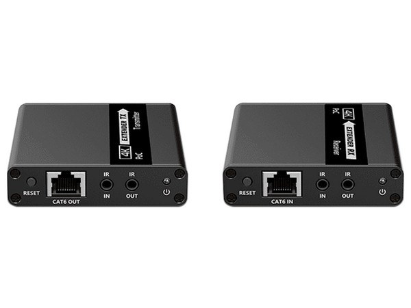 Kit extensor de video HDMI 1.4 SAXXON LKV223P 4K 60Hz HDR. Color Negro.