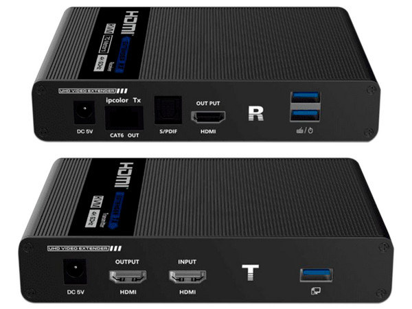 Kit Extensor SAXXON LKV676KVM-PI para Video HDMI a través de Cat6A, hasta 70m.